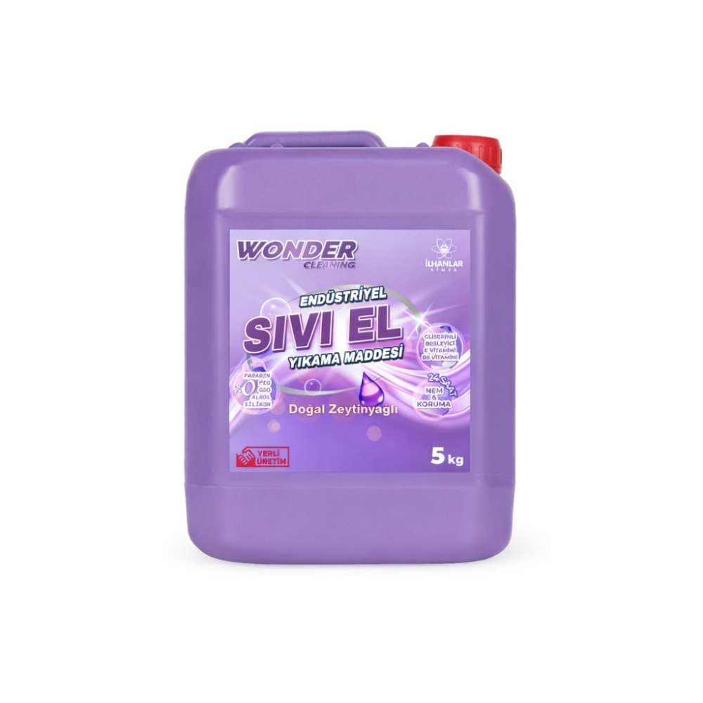 Wonder Cleaning Endüstriyel Sıvı El Yıkama Maddesi 5 Kg