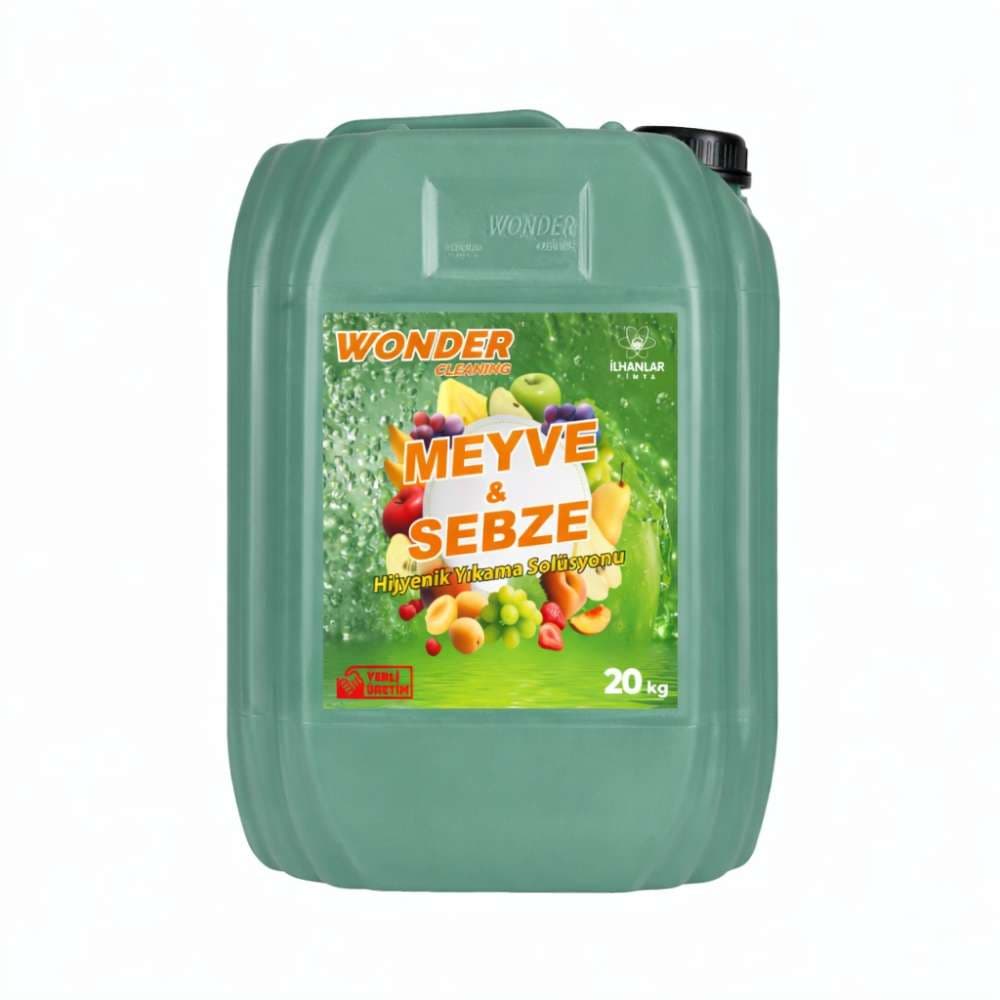 Wonder Cleaning Meyve Sebze Yıkama Solüsyonu 20 Kg