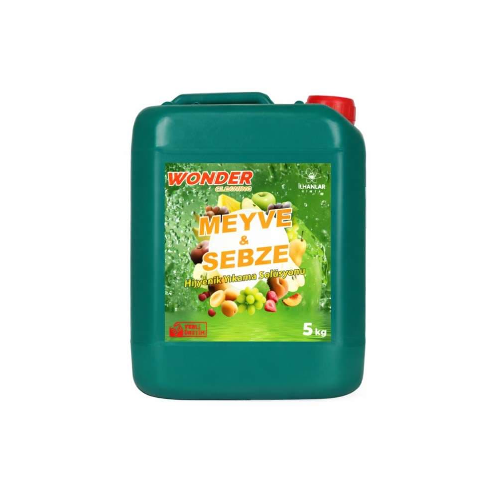 Wonder Cleaning Meyve Sebze Yıkama Solüsyonu 5 Kg