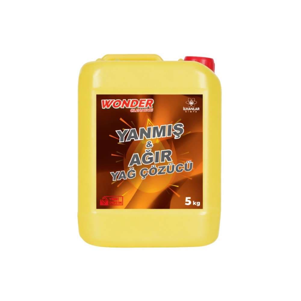 Wonder Cleaning Ağır Yanmış Yağ Çözücü 5 Kg